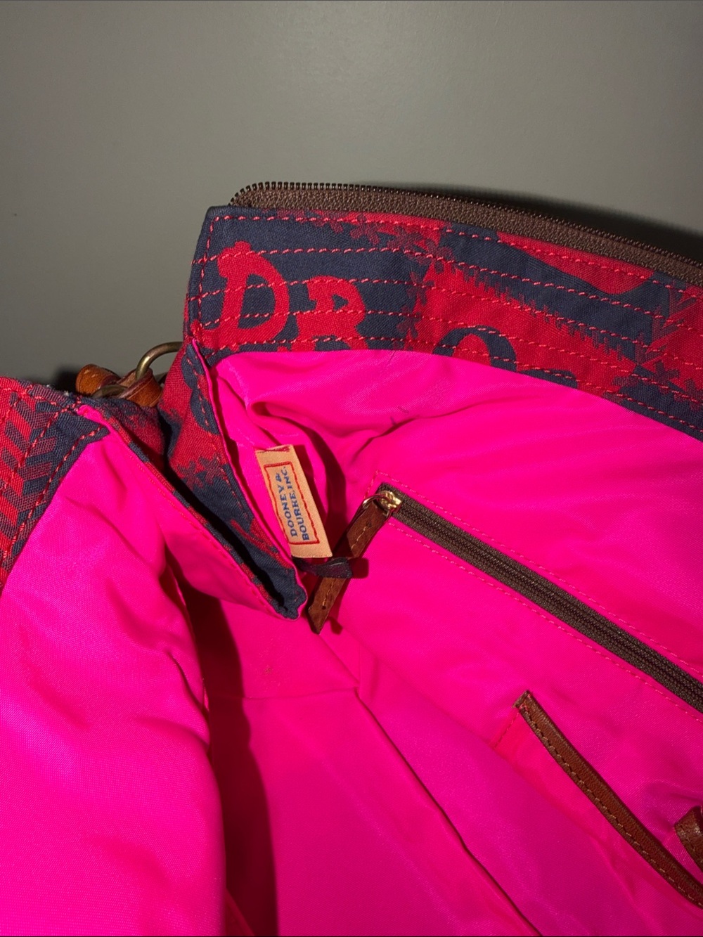 ‼️Vintage Dooney & Bourke Heart Shoulder Bag - Picture 8 of 9